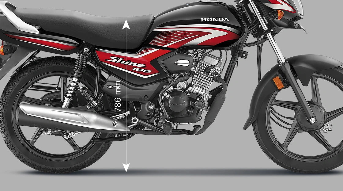 Easy Ground Touch & Optimum Seat Height